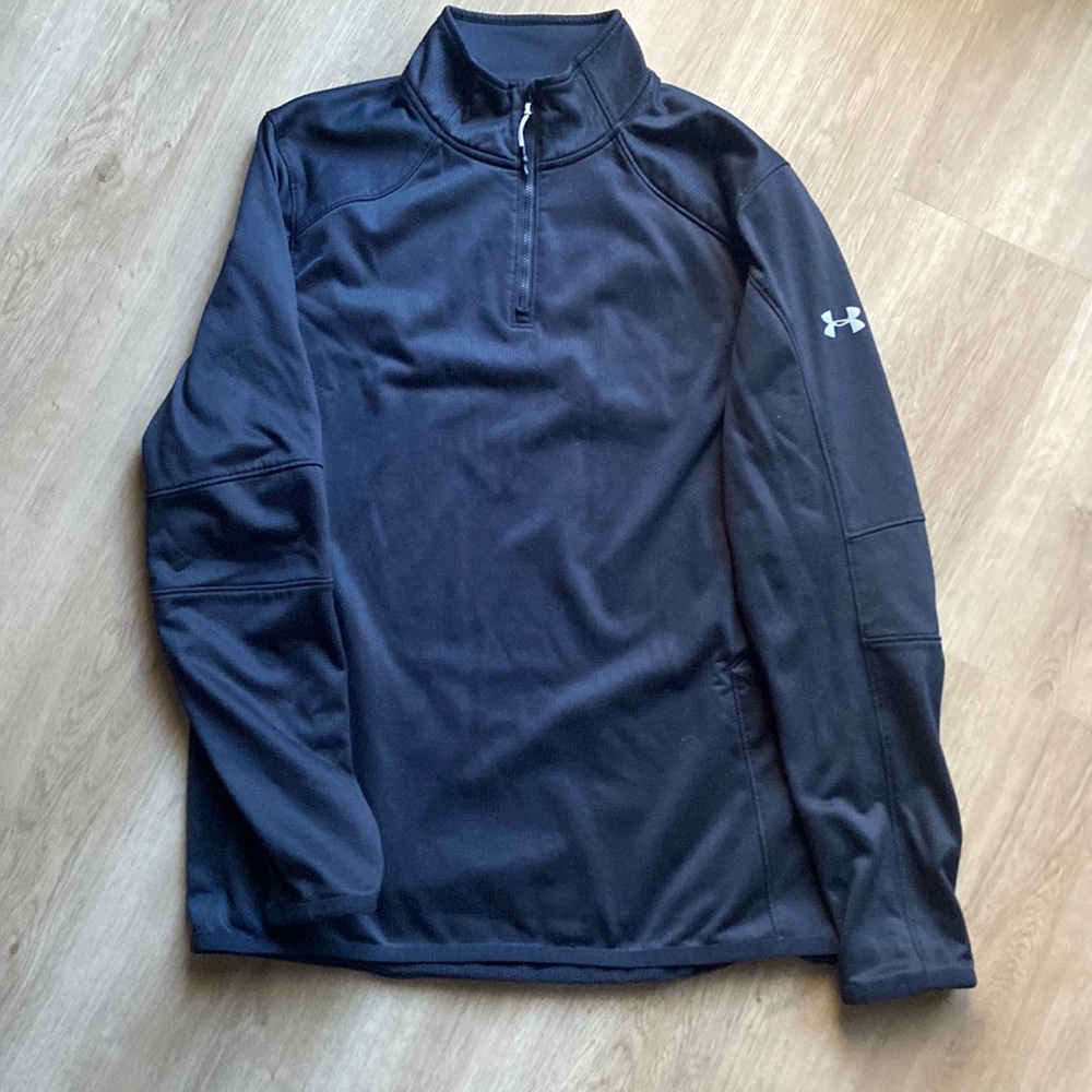 Under Armour Men’s Coldgear 1/4 Zip Up - Large